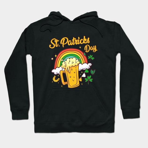 St Patricks Day Hoodie by Warranty